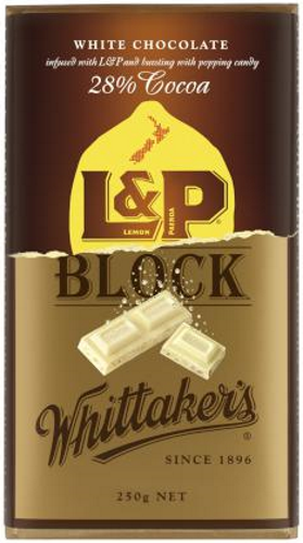 Whittaker's L&P 28% Cocoa White Chocolate Block